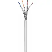 Intellinet Network Solutions Verlegekabel Cat7 S/Ftp 100 m Rolle Ls0H Cpr-Dca-Klassifiziert Awg 23 Massivdraht grau  704922 0766623704922