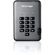 iStorage diskAshur Pro2 zewnętrzny dysk twarde 500 Gb 5400 Rpm 2.5 Usb Typu-A 3.2 Gen 1 3.1 Black  Is-Dap2-256-500-C-G 5060220251502