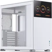 Jonsbo D41 Screen Atx Case, Tempered Glass - white  Std White Sc 6970620552583