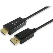 Kabel Equip Displayport - Hdmi 3M Black 119391  4015867222393