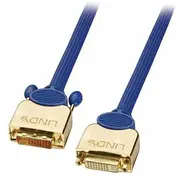 Kabel Lindy Dvi-D - 2M niebieski 37050  4002888370509