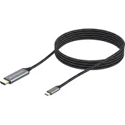 Kabel Usb Conceptronic Usb-C - Hdmi 2 m Black-Srebrny Abby10G  4015867230848