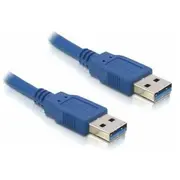 Kabel Usb Delock Usb-A - 1.5 m Blue 82430  4043619824304