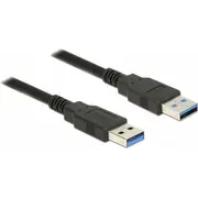 Kabel Usb Delock Usb-A - 5 m Black 85064  4043619850648