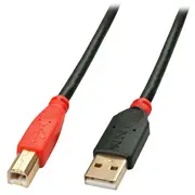 Kabel Usb Lindy Usb-A - Usb-B 10 m Black 42761  4002888427616