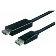 Kabel Value Displayport - Hdmi 1M Black 11.99.5785  7611990145249