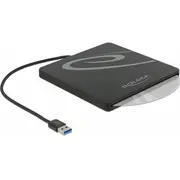 Kieszeń Delock 5.25 Slot-In Slim Sata 9,5 / 12,7 mm do Usb 3.0 42604  4043619426041