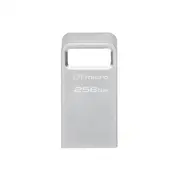 Kingston  Usb 3.2 Flash Drive Datatraveler micro 256 Gb Silver Dtmc3G2/256Gb 740617327984 Sgkin3256Mc3G20