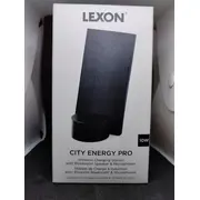 Lexon City Energy Pro 10W inductive charger with bluetooth speaker black/black Ld145N  3660491204546