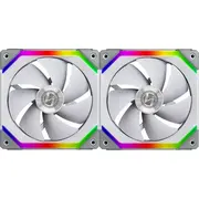 Lian Li Uni Fan Sl140 Rgb Pwm fans, Double Pack incl. controller - 140Mm, white  Luli-017 4718466009715 Uf-Sl140-2W