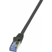 Logilink Cat.7 S/Ftp 50.0M Black  Cq4143S 4052792044959 Ka-Net-Lgl-410