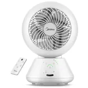 Midea  Fan Mdf24Jrw Turboforce Table White Number of speeds 5 Oscillation Remote control 6939924857268