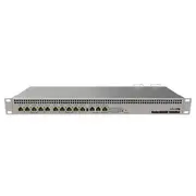 Mikrotik Wired Ethernet  Rb1100X4, 1U Rackmount, Quad core 1.4Ghz Cpu, 1 Gb Ram, 128 Mb, 13Xgigabit Lan, 1Xserial console port Rs232, Pcb Temperature and Voltage , Ip20, Os L6 Rb1100Ahx4 No Wi-Fi 10/10 Rb1100X4 4752224002662