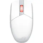 Asus Rog Strix Impact Iii Wireless White Gaming Mouse Usb/Bluetooth Rgb Aura Sync  90Mp03D0-Bmua10 4711387635704
