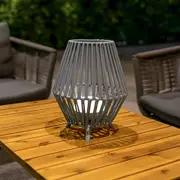 Lampa stołowa New Garden  Conta 30 Recharge battery taupe grey colour Lumcnt030Sxwlnw 8435578509402