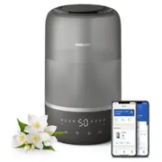 Philips Ultrasonic Air Humidifier Hu1510/03 Black  002296150000 8720389048913 20880199534