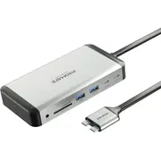 Promate Versahub-Mst 13-In-1 Dual Usb-C Multimedia Hub / 4K Hdmi Usb3.0 150W  6959144061900