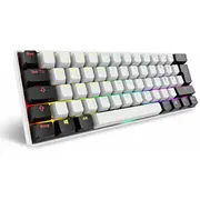 Sharkoon Gaming Tastatur Skiller Sgk50S4 Gen2 weiß-gelb Rgb  100065625 4044951041886