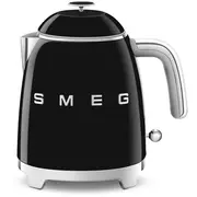 Smeg Kettle Mini 50Style Black Klf05Bleu  8017709302184