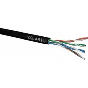 Solarix Instalační kabel venkovní Utp, Cat5E, drát, Pe, box 100M Sxkd-5E-Utp-Pe  27724191 8595684704402