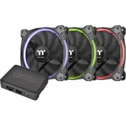 Thermaltake Fan - Riing 14 Rgb Tt Premium Edition 3 Pack 3X120Mm, Lnc1400 Rpm Retail/Box  Cl-F049-Pl12Sw-A 4717964405357 Awttkwsri12Ttpr