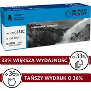 Toner Black Point Lcbpoc332C Cyan Zamiennik 46508711 Bloki332Cybw  5907625627634