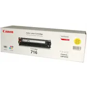 Toner Canon Crg-716 Yellow Oryginał  1977B002 4960999610863