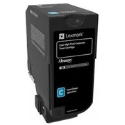 Lexmark Toner 74C2Hce Cyan bis zu 12.000 Seiten  0734646608756