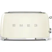 Smeg Tsf02Creu Toaster 4 Scheiben Creme  8017709190712