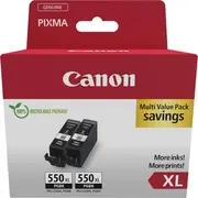 Tusz Canon Pgi-550Xl Bk Twin Sec  6431B010 8714574679396