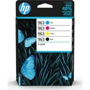 Tusz Hp oryginalny ink / tusz 6Zc70Ae301, 963, Cmyk, blistr, 4-Pack Officejet Pro 9010, 9012, 9014, 9015, 9016, 9019  6Zc70Ae301 195122352226