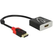 Adapter Av Delock Displayport - Hdmi Black 62734  4043619627349