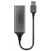 Adapter Usb Lindy Usb-A - Rj-45 Gray  43298 4002888432986