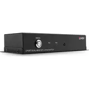 Lindy 2 Port Dual Head Displayport 1.2, Kvm  39306 4002888393065