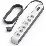 Listwa zasilająca Belkin przeciwprzepięciowa 6 gniazd 2 m White Bsv603Vf2M-V2  745883899456