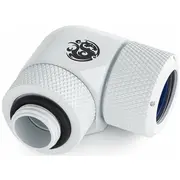Bitspower Advanced Multi-Link Adapter Złącze 90 stopni G1/4 Zoll Ag na 14Mm Ad Hardtube - obrotowe biały  Bp-Dwe90Rmla14 4712914787842