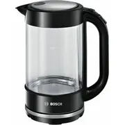 Bosch Twk70B03 electric kettle 1.7 L 2400 W Black, Transparent  4242005090143 Agdboscze0052