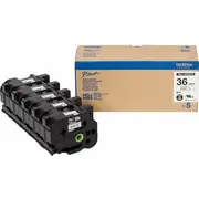 Brother Hge261V5 tape cassette 36Mmx8M 5 pack -  4977766684651