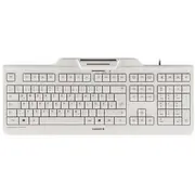 Klawiatura Cherry Kc 1000 Sc Corded Ch-Layout weiß/grau Smartcard  Jk-A0100Ch-0 4025112084676
