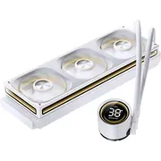 Chłodzenie wodne Jonsbo Th-360 Aio chłodzenie wodne, Argb, wyświetlacz segmentowy - 360Mm, white  Th-360W 6970620554426