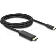 Delock Usb Type-C do Hdmi kabel Dp Alt Mode 8K 60 Hz z Hdr funkcja 2 m Black  80599 4043619805990