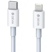Devia Smart Series Pd Cable for Tyep-C to Lightning Mfi 18W white  T-Mlx37978 6938595324710