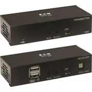 Eaton Tripp Lite Series Displayport to Hdmi over Cat6 Extender Kit with Kvm Support, 4K 60Hz, 444, Usb, Poc, Hdcp 2.2, up 230 ft., Taa - Rozszerzenie dla wideo/audio Hdmi, przez Cat 6 do 70 m zgodny z fur P/N B127A-01  B127A-1A1-Bdbh 037332258656