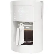 Elle 1.8L white filter coffee maker  Ekcmp301Wheu 4895091317672 Agdel4Exp0001