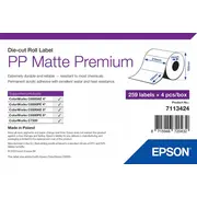 Epson 7113424 etykiet do nadruku White Samoprzylepne etykiety drukowania  8715946720432