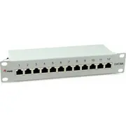Equip Patchpanel 12X Rj45 Cat6A 10 Ftp 1He Premium jasnoszary  326523 4015867237519