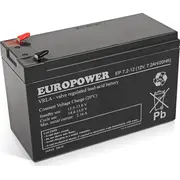 Europower Akumulator 12V 7.2Ah Agm Ep7.2-12  5902367800109