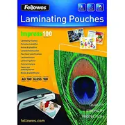 Fellowes A3 100 mic.  5351205 077511535123 20865720181