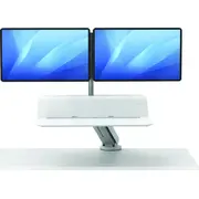 Fellowes Stanowisko do pracy stojąco-siedzącej 737.95X547.40/115X610 Sit-Stand Lotus Rt 8081801 białe  043859737048