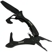 Gerber Multitool Crucial w/strap cutter Black  31-001518 013658129870